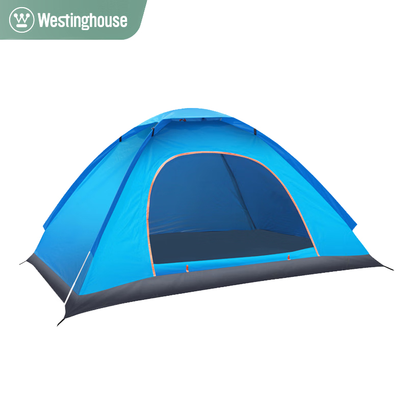 西屋（Westinghouse） MN02B手抛全自动速开帐篷速开单门抛帐天蓝色