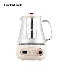 乐扣乐扣（LUCK&LUCK） EJK3415WHT养生壶 迷你小煮茶器 电炖杯 办公室家用玻璃养生杯 多功能养生壶 1000ml容量-白色