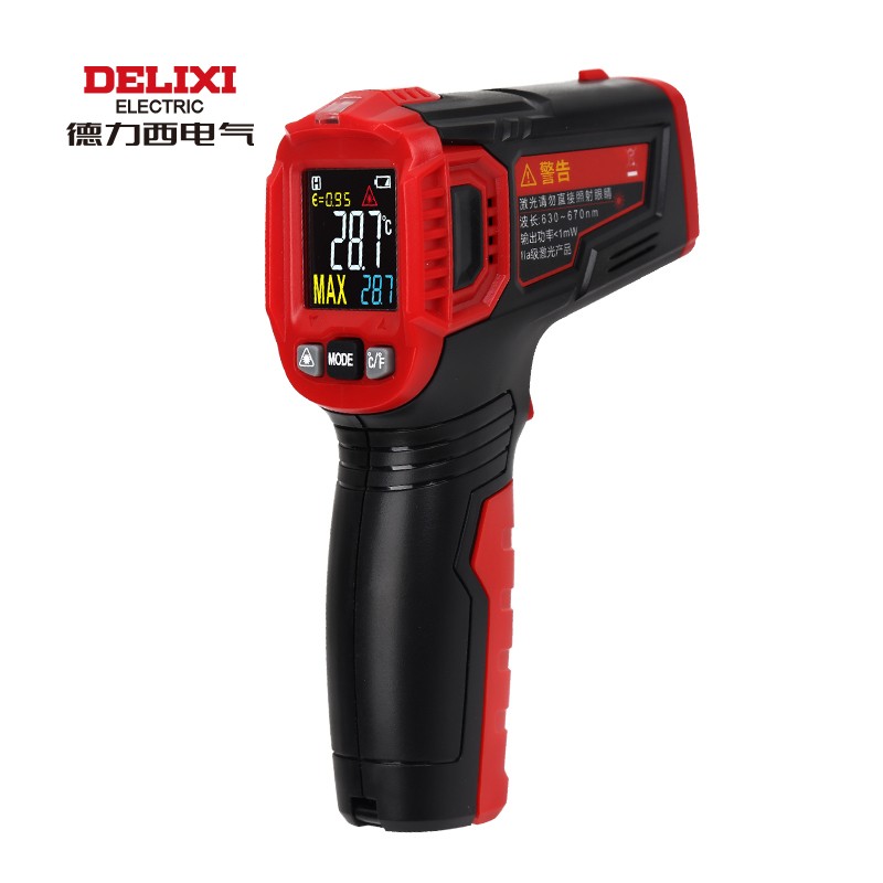 德力西电气 红外测温仪 -50-550℃ 多点发射率可调 DHFDV300TMO