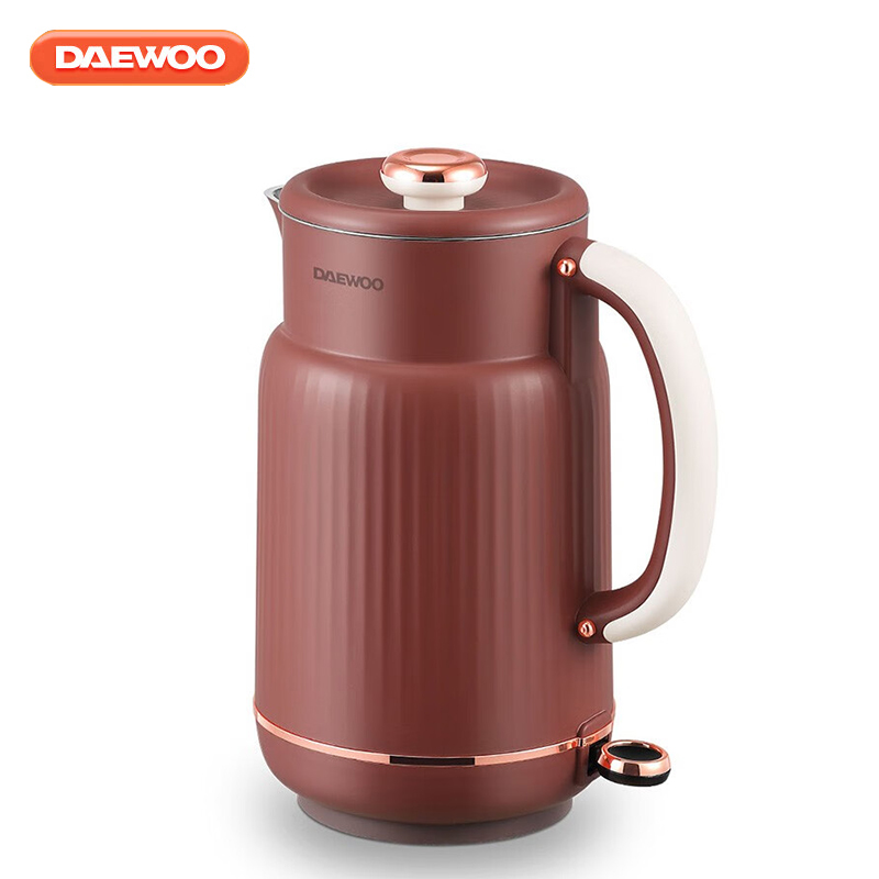 大宇（DAEWOO） DYSH-15F82红色1.5L电热水壶家用双层防烫304不锈钢内胆开水壶