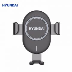 HYUNDAI YH-C001 智能无线充车载支架车载手机支架汽车导航支架出风口固定器
