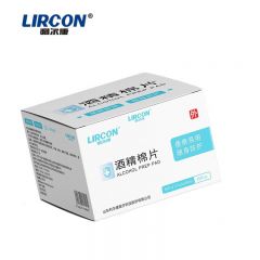 利尔康 酒精棉片 6cm*6cm*100片/盒