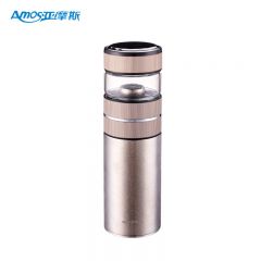 亚摩斯（AMOS） AS-TIFL500纯钛茶水分离杯钛茶水分离杯钛水杯大容量男女士泡茶高档商务家用