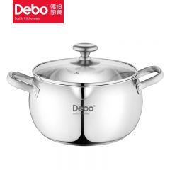 徳铂（Debo） 汤锅304不锈钢煲汤锅燃气炉电磁炉通用DEP-753