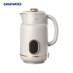 大宇（DAEWOO） 电热水壶家用1.5L容量可视温度多段控温烧水壶 DYSH-15F26（流苏白） 1.5L