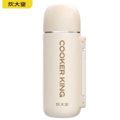 炊大皇（COOKER KING） CDH-H508-1200诗宇焖茶便携旅行壶1.2L不锈钢内胆保温壶水壶