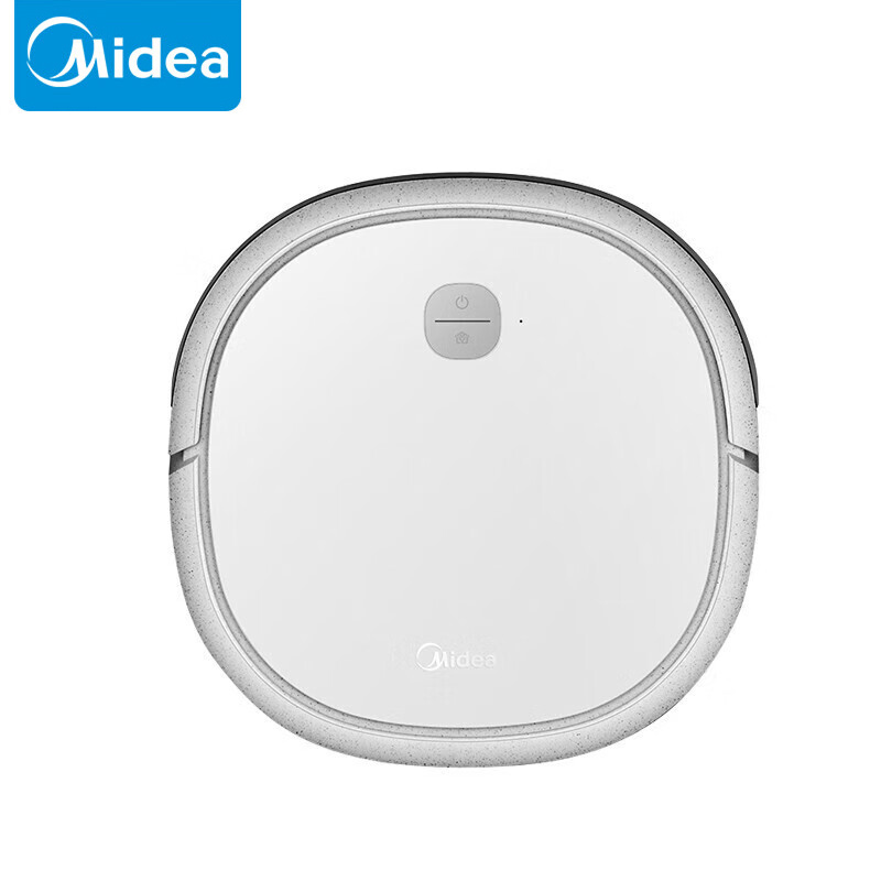 美的（midea） 扫地机器人吸扫拖一体持久续航家用扫地机APP智控随心定时智能防撞白色Ti-08W一台