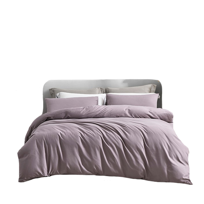 LOVO 全棉磨毛四件套  墨尔本 200*230CM  被套：200x230(cm)x1  床单：230x241(cm)x1 枕套：48x74(cm)x2