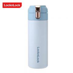乐扣乐扣（LOCK&LOCK） LHC6793FU轻巧提环弹跳保温锁冷一键开启便携水杯保温杯蓝色400ml