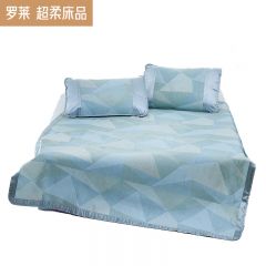 罗莱（LUOLAI） 11TGZL0131光影幻梦冰丝席三件套夏凉席180*200cm