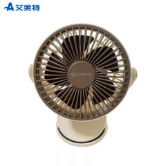 艾美特（AIRMATE）AH23-3充电款便携夹扇家用桌面风扇USB