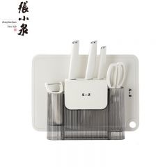 张小泉 皓锦系列套装刀具七件套家用厨具套装刀剪菜板D300081