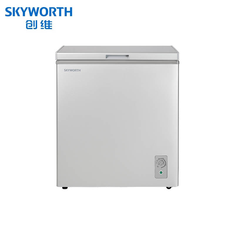 创维（Skyworth） 冷柜158升单温区顶开门一级能效BD/BC-158KQ_星辰银