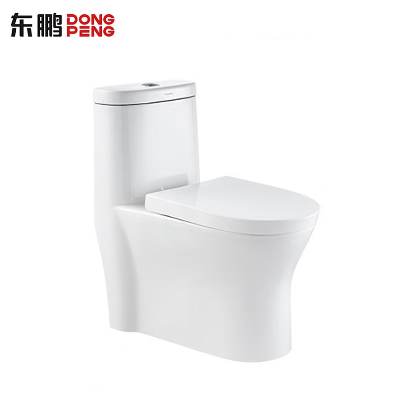 东鹏（DONGPENG） W271105TYQ 卫浴抽水马桶家用坐便器缓降易拆盖板虹吸式座便器静音节水 普通坐便器 305坑距