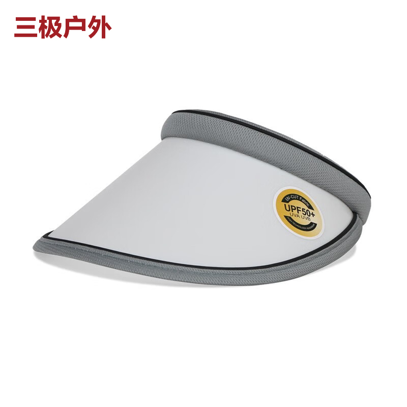 三极户外（Tri-polar） TP6460户外休闲防晒空顶太阳帽白色