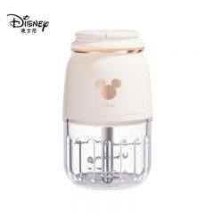 迪士尼(DISNEY)  婴儿辅食机 小型多功能搅拌机宝宝料理机 家用迷你高硼硅玻璃 DS-0314LL （米奇白）