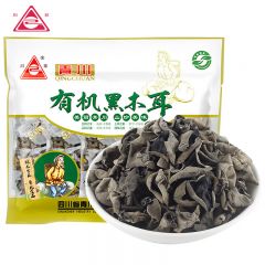 川珍 碗耳炒菜凉拌火锅食材煲汤南北干货 有机黑木耳200g 1袋
