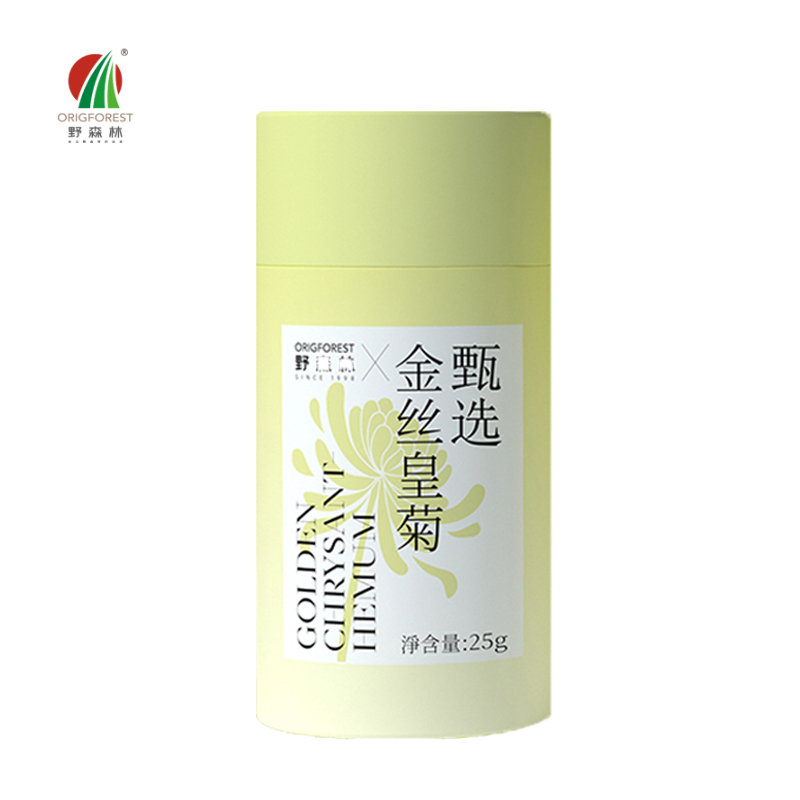 野森林 菊花茶一朵一杯 黄菊花甄选金丝皇菊 金丝皇菊25g