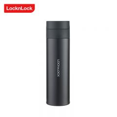 乐扣乐扣（LOCK&LOCK） LHC6524FU保温杯男女不锈钢大容量水杯高颜值茶杯车载便携灰色420ml