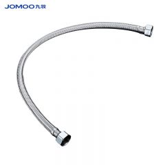九牧（JOMOO）H5688-080101C-1 不锈钢金属编织软管 冷热进水软管水管家用马桶热水器配件 80cm