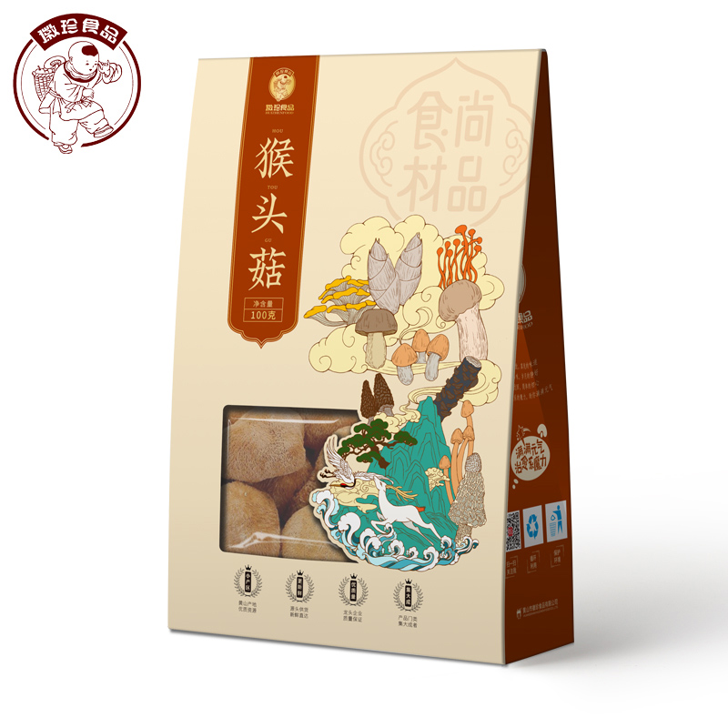 徽珍 猴头菇100g/盒