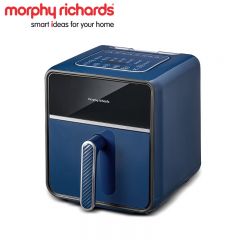 摩飞（Morphyrichards） 空气炸锅 家用4L可视炉灯蒸汽嫩烤一体空气炸烤箱 多功能炸薯条鸡翅机 MR8101轻奢蓝