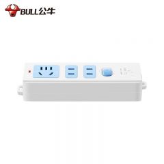 公牛（BULL） 插座 GN-618C 三位总控 无线 新国标插排/无线/自行接线/无插头无电源线