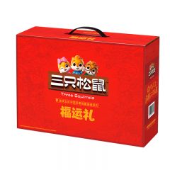  三只松鼠（Three Squirrels） 福运坚果礼盒装 1770g