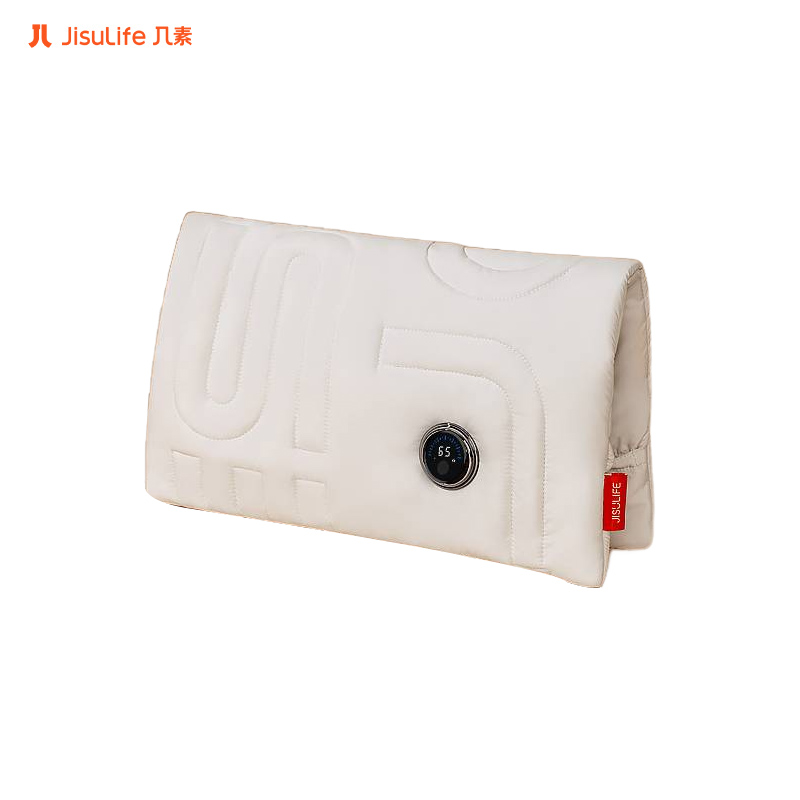 几素（JisuLife） 棉绒款热水袋充电暖手宝无水暖手袋石墨烯暖水袋石墨烯速热+无水安全+轻便易清洗Warmer Life 1 白色5000mAh