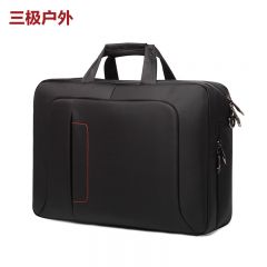 三极户外（Tri-Polar） TP2055男女士手提包15.6寸商务公文包尼龙手提包黑色40*29*11.5cm