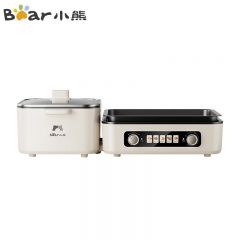 小熊（Bear） DKL-Z22K6电烧烤炉电烤盘家用无烟电烤炉多功能烤涮电火锅烤肉锅架涮烤