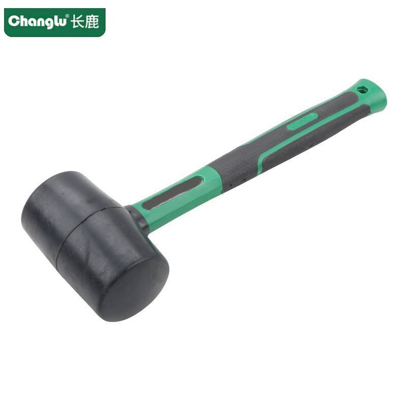 长鹿 CL.618201 纤维柄橡胶锤(黑头)500g/把