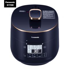 松下（panasonic） 安心系列2L松下迷你电压力锅 18min快速饭 24小时预约烹调 可拆洗内外盖 PB201-B（2L）