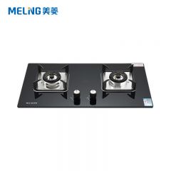 美菱（MeiLing） JZT-MZ-350F燃气灶 纯铜火盖 可调节底座 家用节能双眼灶具5.0KW大火力天然气