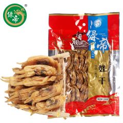 绿帝 生晒蛏干海鲜蛏子干 水产干货海鲜新鲜晒干特产海产品 蛏干200g