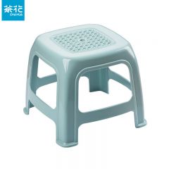 茶花（CHAHUA）0818儿童蓝色小板凳网面方凳承重力强