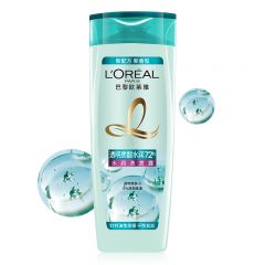 欧莱雅 （LOREAL） 透明质酸水润洗发露200ml（无硅油）（新老包装随机发货）