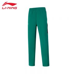 李宁（LI-NING） 舒适保暖男款卫裤AKLUA21-3石绿色M
