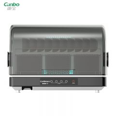 康宝（Canbo） 筷子消毒机台式小型商用桌面式筷勺碟消毒器紫外线杀菌中温热风循环餐具消毒柜不锈钢网架 ZTD40-KZ【40升】