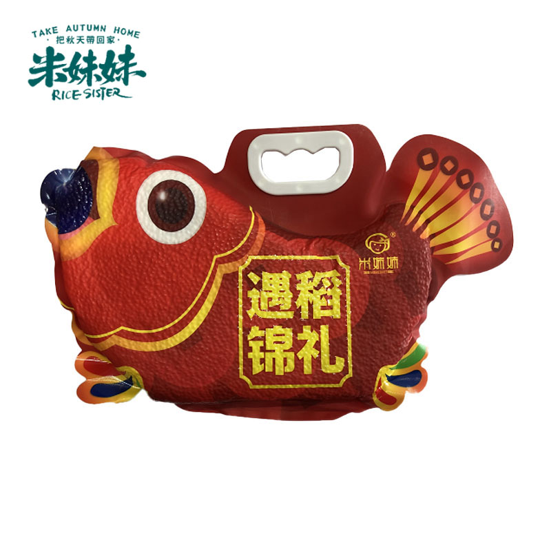 米妹妹 东北大米 优质一等 遇稻锦鲤富硒大米1kg
