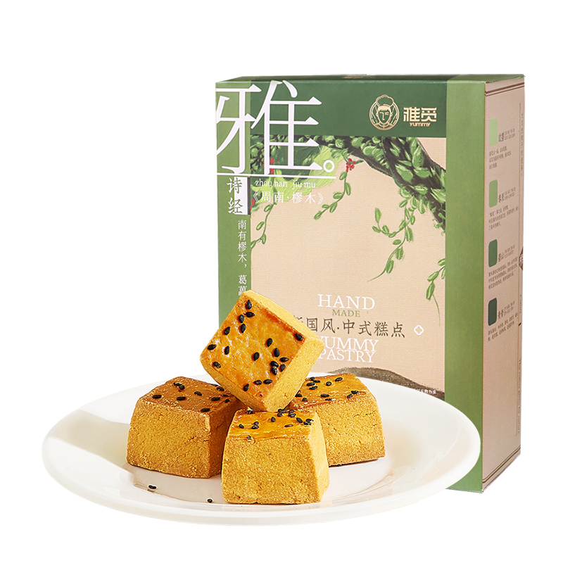 雅觅 南瓜能量小方 320g