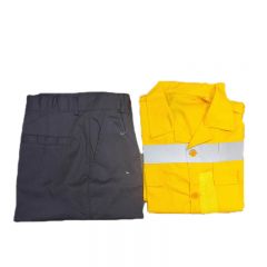 雅霖服 三季（春夏秋）工作服劳保服L码