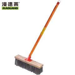 漫德莱 不锈钢地板刷 硬毛长柄30cm宽