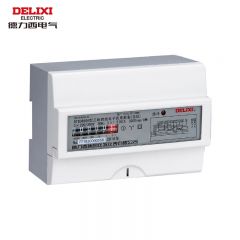 德力西电气 三相四线电子式电能表（导轨）1DTSU6606 220/380V 1级 10（60）A 导轨