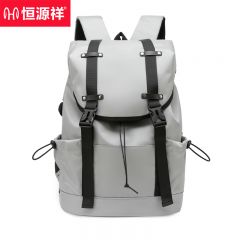 恒源祥  HYX024XB多功能时尚经典双肩包灰色