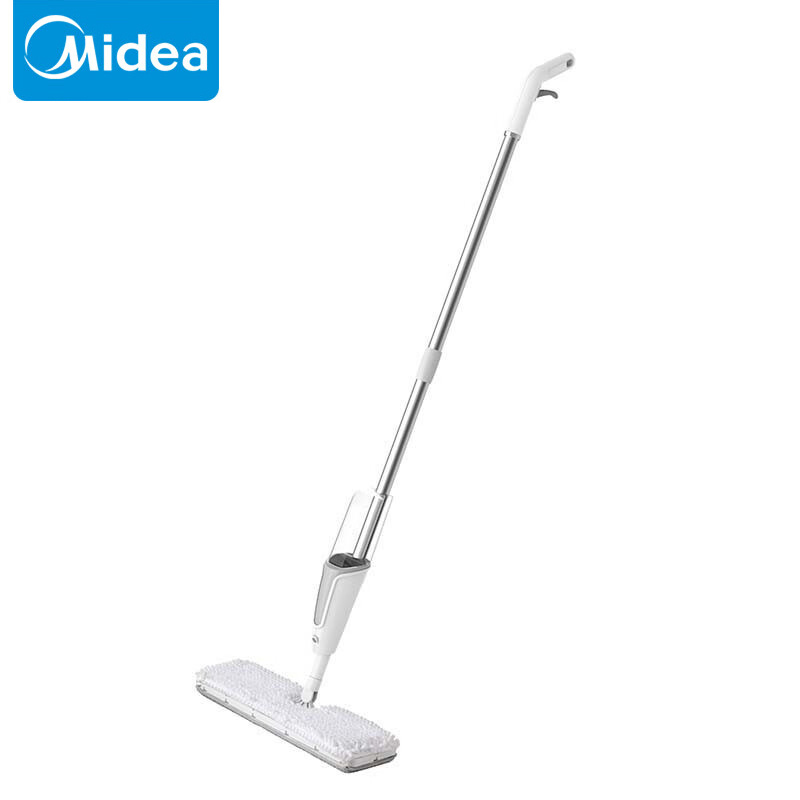 美的（Midea） 家用 FC2喷水拖把 干湿两用 360°双面可擦 450mL水箱 清洁保养地板