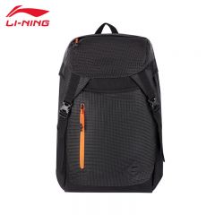 李宁（LI-NING） ABSV031-2舒适透气双肩背包旅行包书包黑色F码