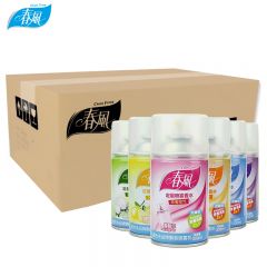 春风 空气清新剂喷雾 喷香机补充液300ml*24瓶