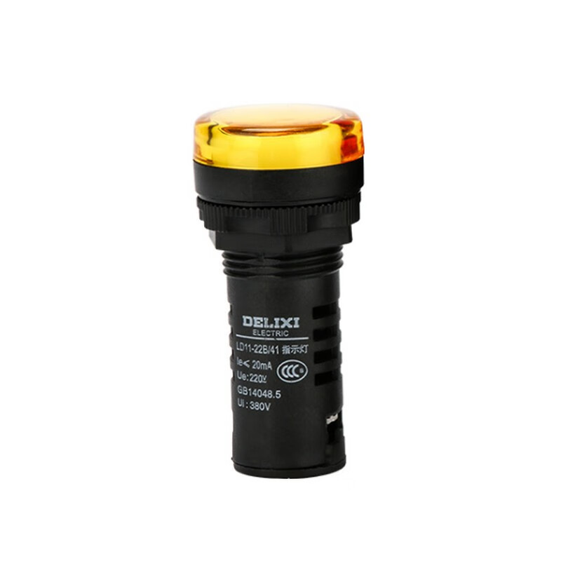 德力西电气（DELIXI ELECTRIC） 指示灯；LD11-22B/21F AC.DC 380V 黄