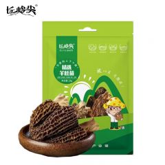 长岭尖 精选羊肚菌28g 珍奇系列 山珍菌菇干货菌子蘑菇食用菌煲汤火锅食材